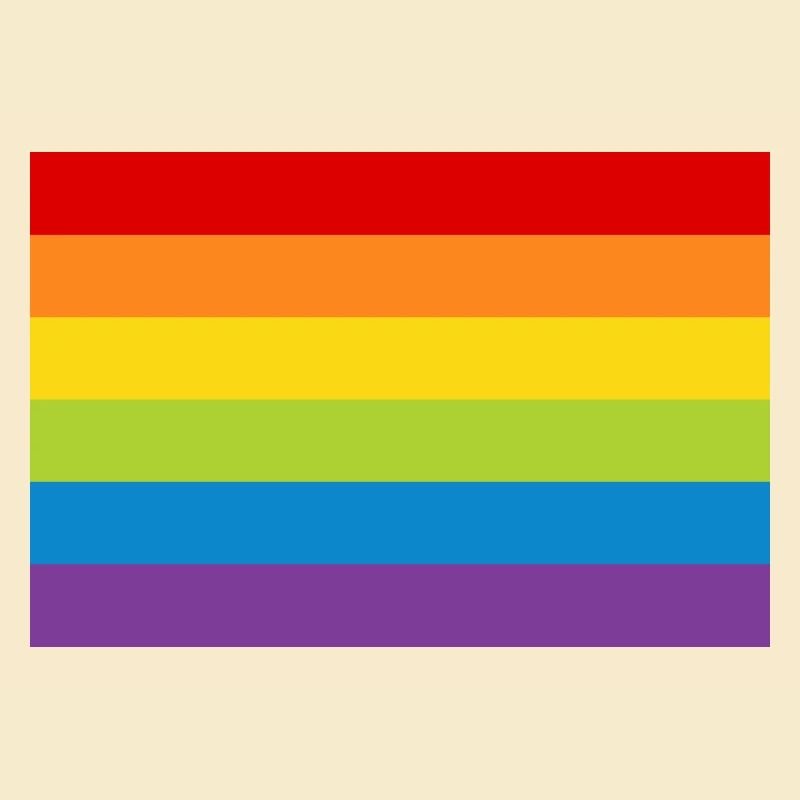 Affiche arc-en-drapeau drapeau LGBT arc-en-ciel
