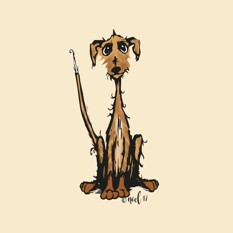 gestromter Hund