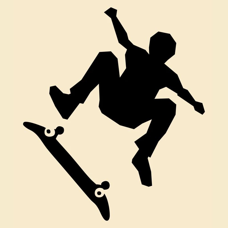 Skateboarder on skateboard