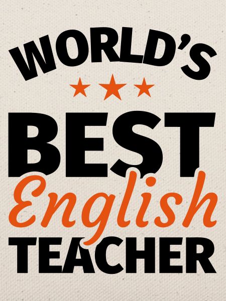 Englischlehrer Geschenk