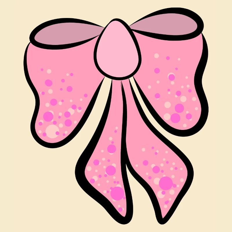 beautiful pink, pink bow, gift idea