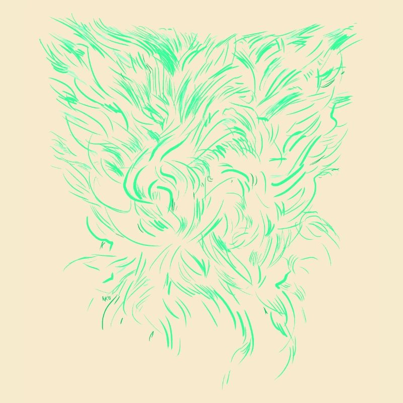 Alien Tribal / abstrakt
