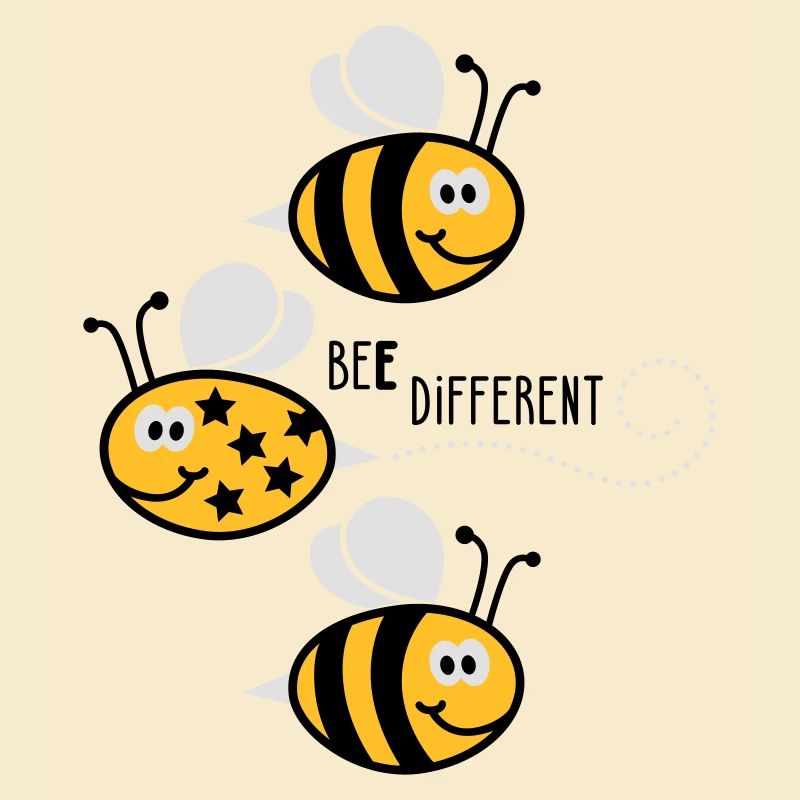 Be different - be yourself - Bee - Bee - 3C