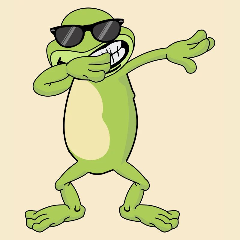 Grenouille Dabbing Dab Gift