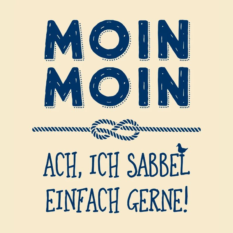 Moin Kapitän maritimer Schnack