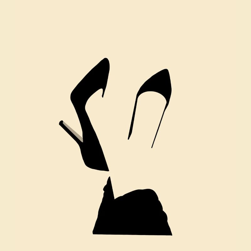 Silhouette de talons hauts – Style glamour