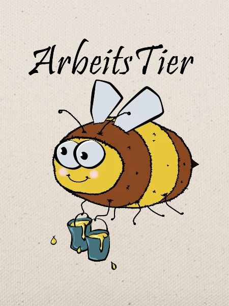 Biene Arbeitstier
