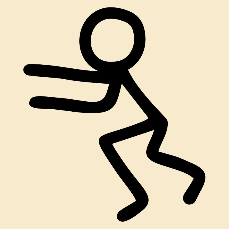 Laufendes Strichmännchen