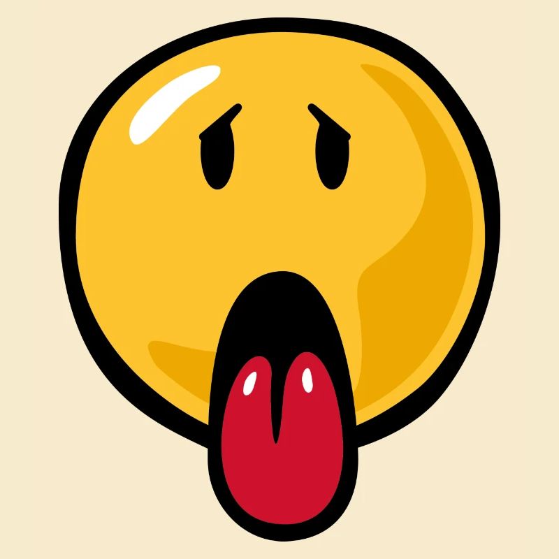 Smiley sick