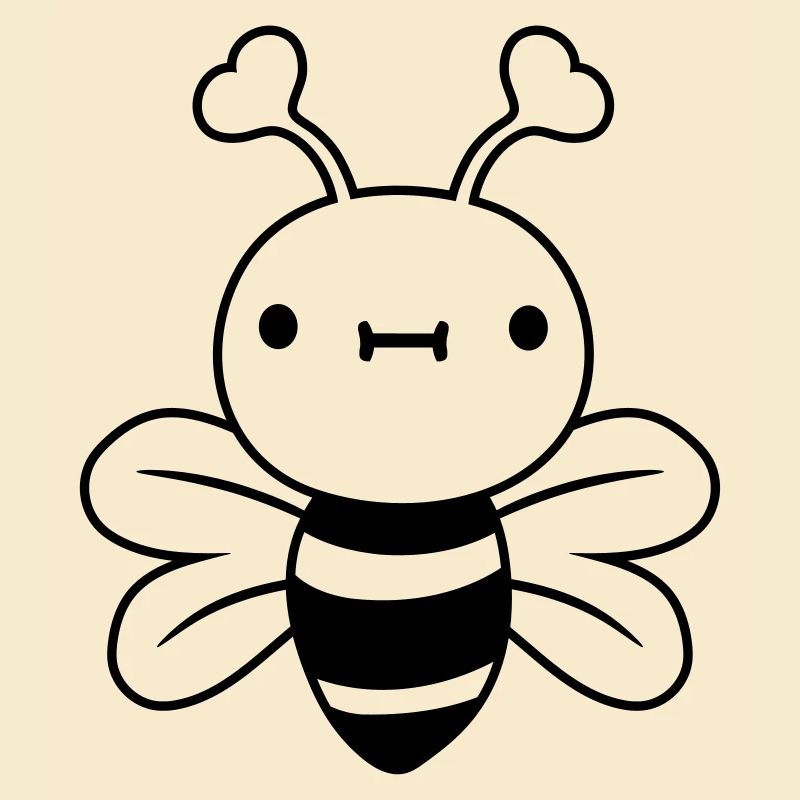 small nice bee hornet wasp