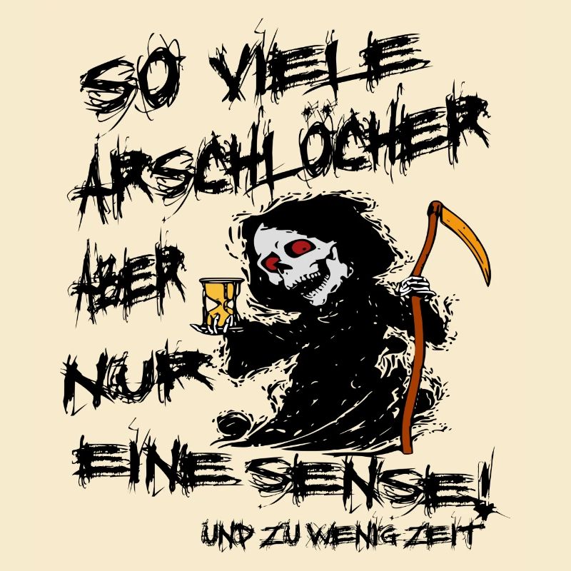Lustiger Sensenmann
