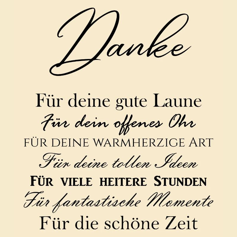 Danke Kollegen
