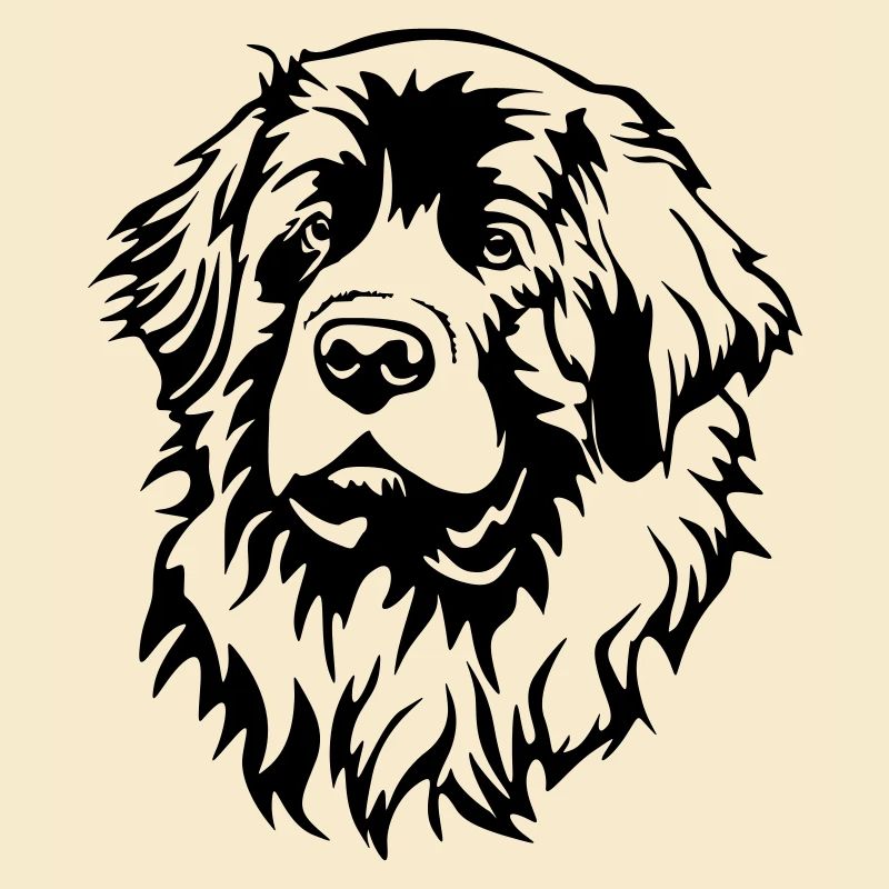 Leonberger Kopf