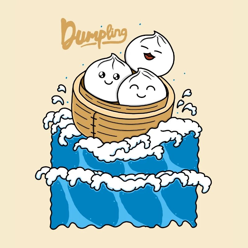 Dumpling in the Wave