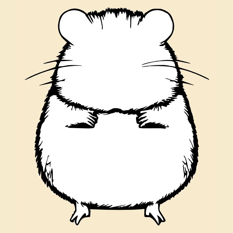Hamster cute animal rodent animals pet vector 14