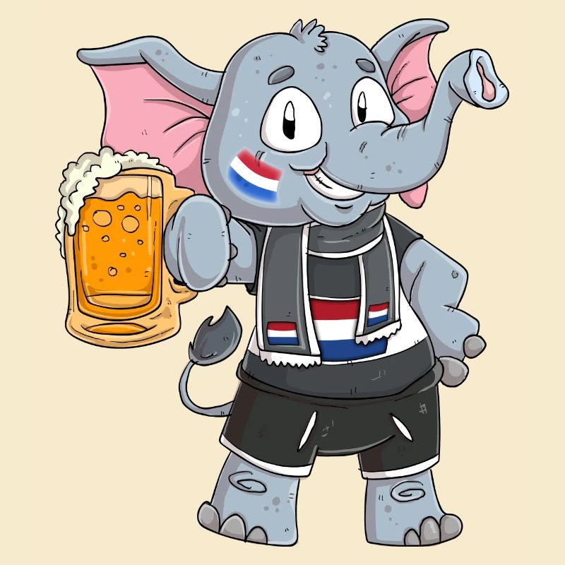 Holländer Fan Elefant