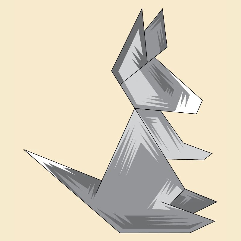 Geometry Rabbit Animals Symbol Logo icon