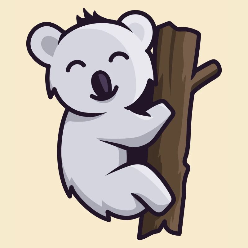 glücklicher Koalabär Koala