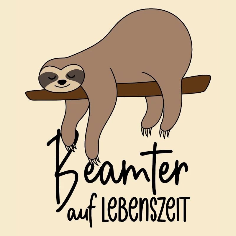 Beamter auf Lebenszeit - Faultier
