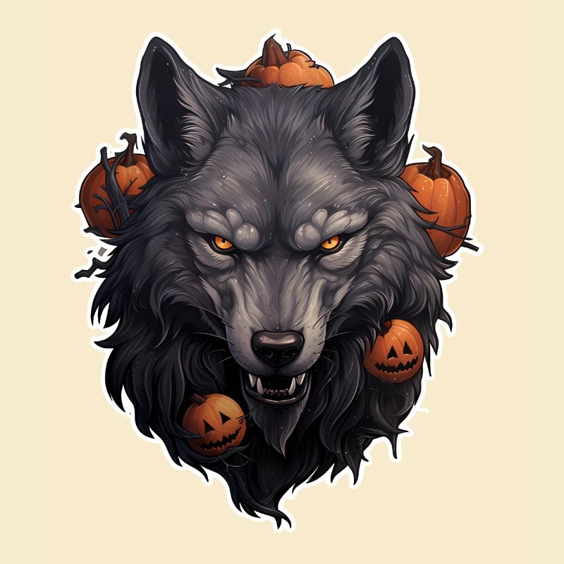 Halloween Wolf 1