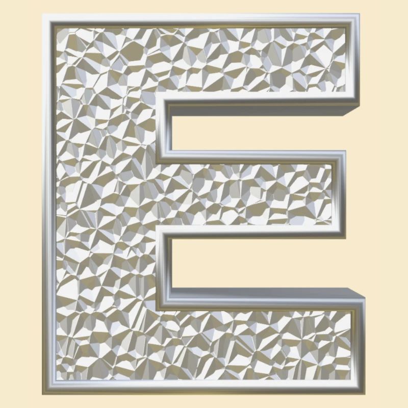 E, lettre, lettre E, initiale, initiale E, monogramme,