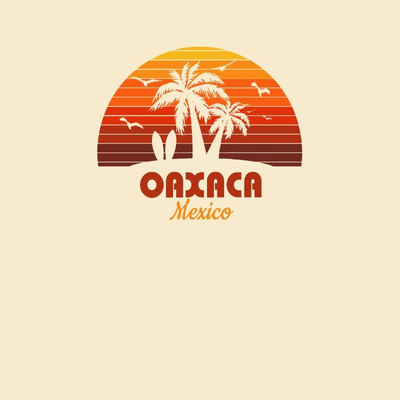 Cool Oaxaca Mexique plage coucher de soleil Souvenir