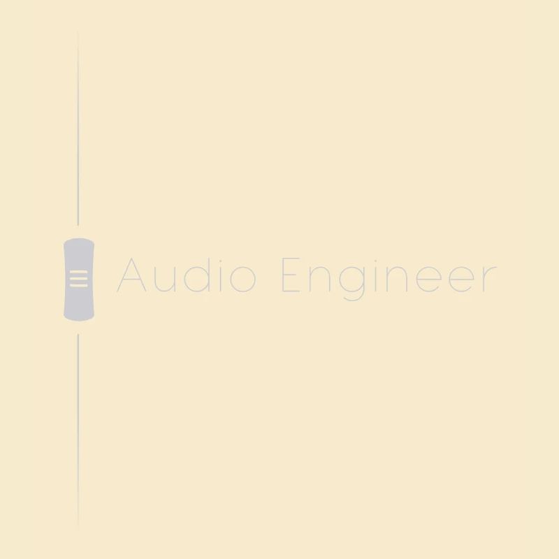 Audio Engineer Fader Grau