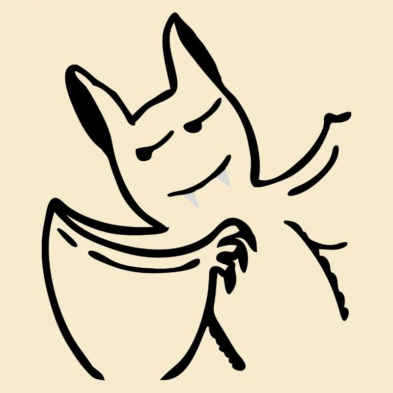 Cute Vampire Bat