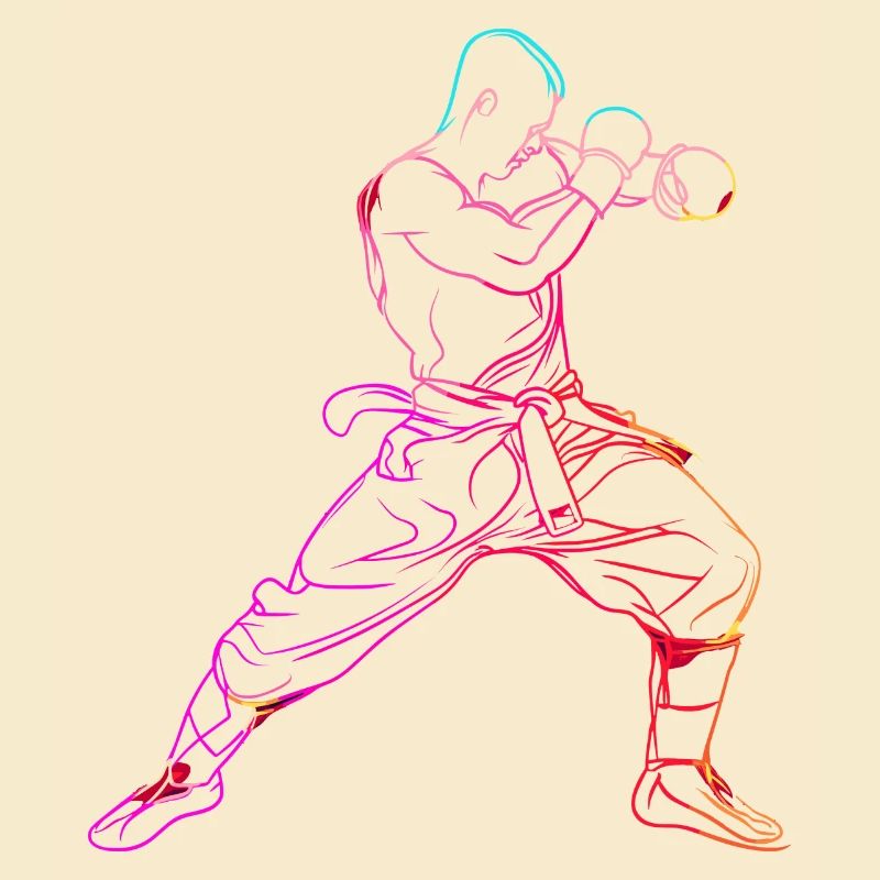 Oldschool Kickboxer