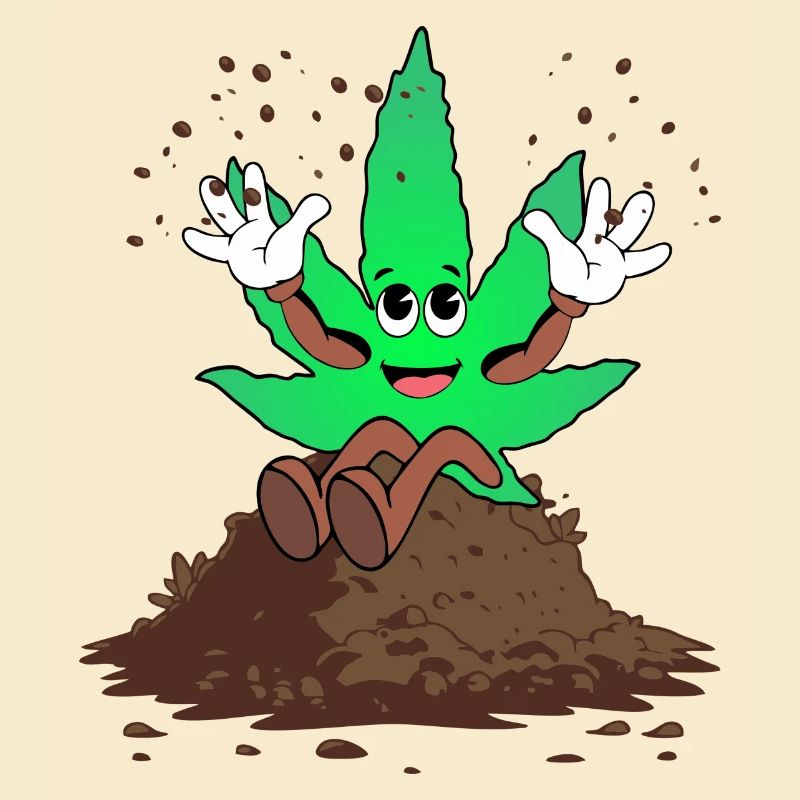 Der Bloom - Weed Cannabis Stoned Hanf Marihuana