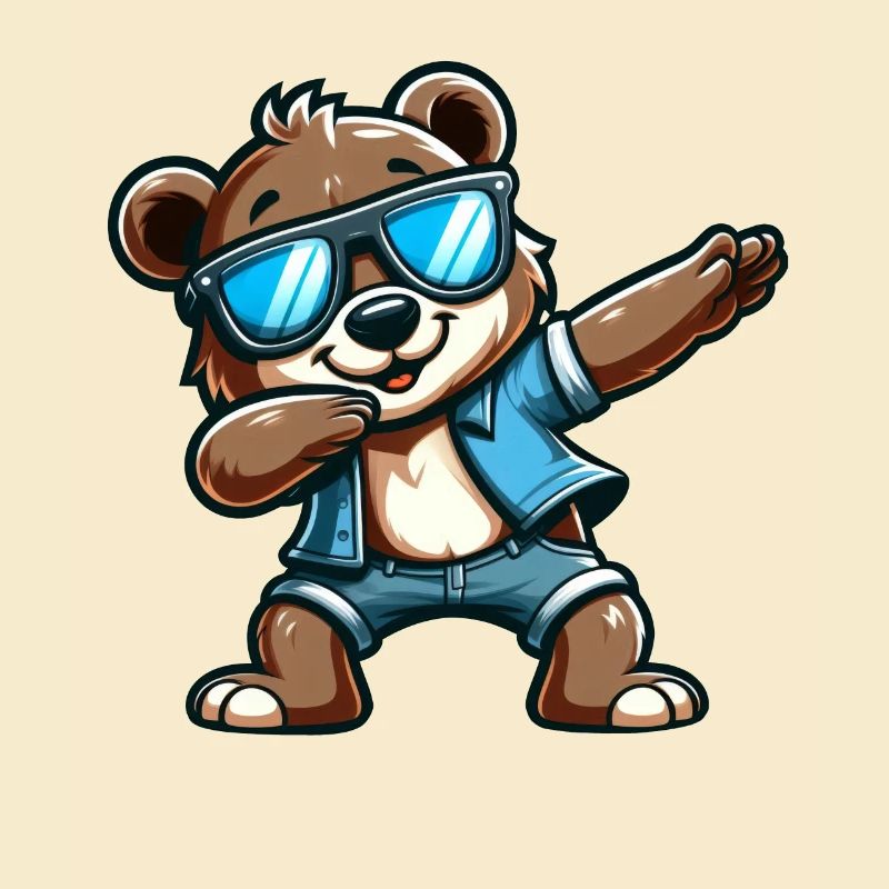 Cool Bear Dabbing