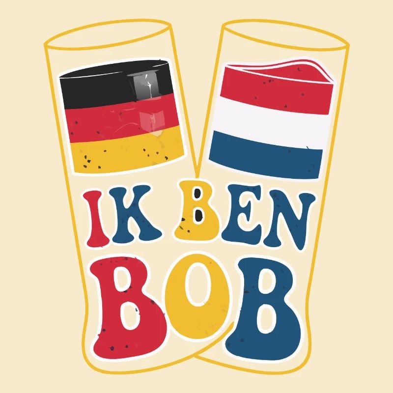 Ich bin BOB mit holländischer Flagge