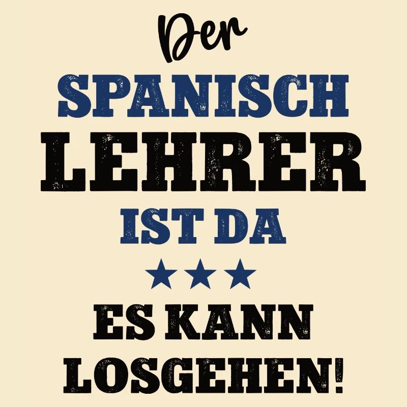 Der Spanisch Lehrer ist da Spanischlehrer Schule