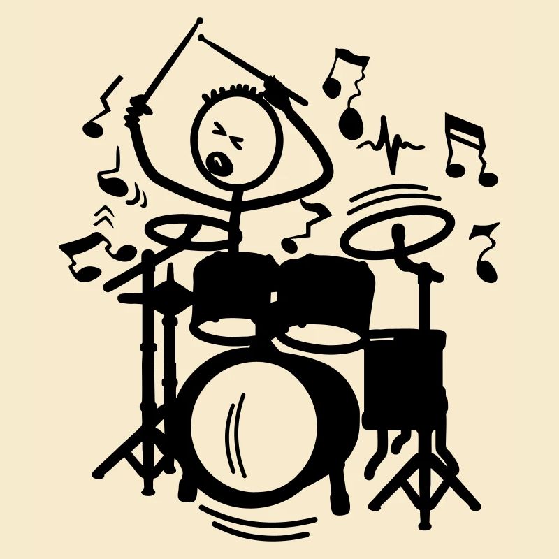 Wild Drummer Transparent