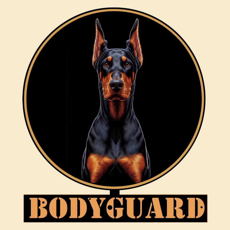 Garde du corps Doberman Circle