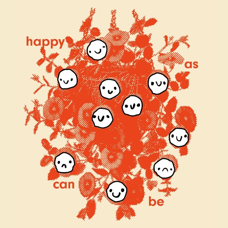 As happy as possible