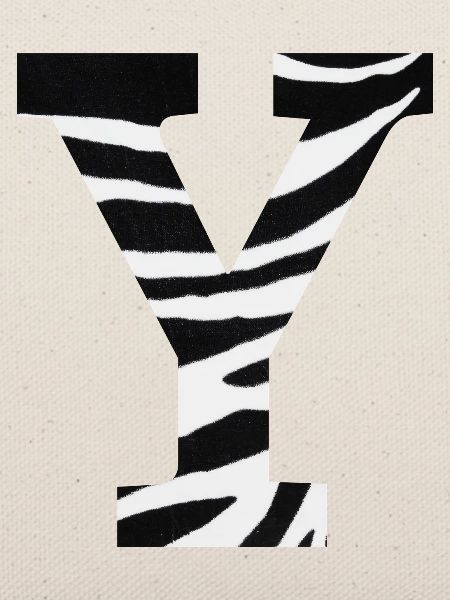 Buchstabe und Zebra