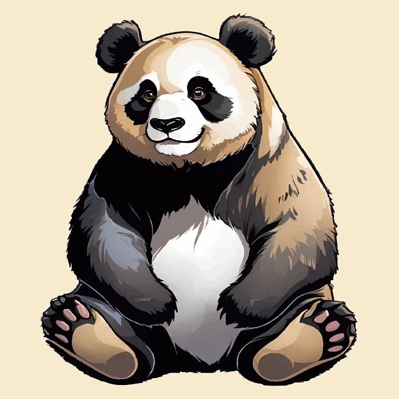 Panda - Conception d’animaux mignons