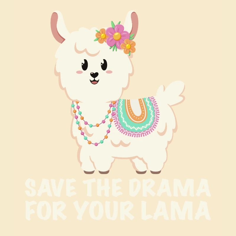 Gardez le drame pour votre lama