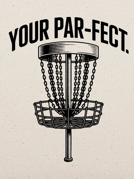 Du bist Perfekter – lustiges Disc-Golf-Meme