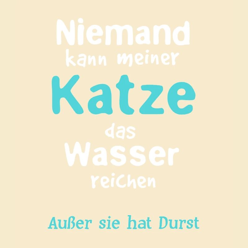 Katze Wasser reichen