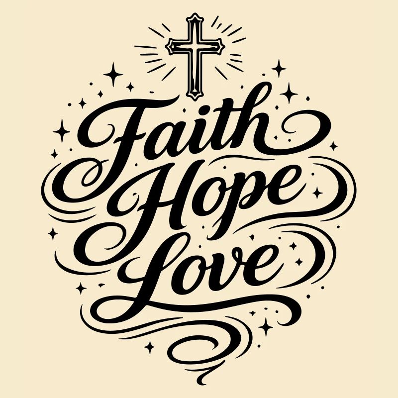 Glaube Hoffnung Liebe Christlich