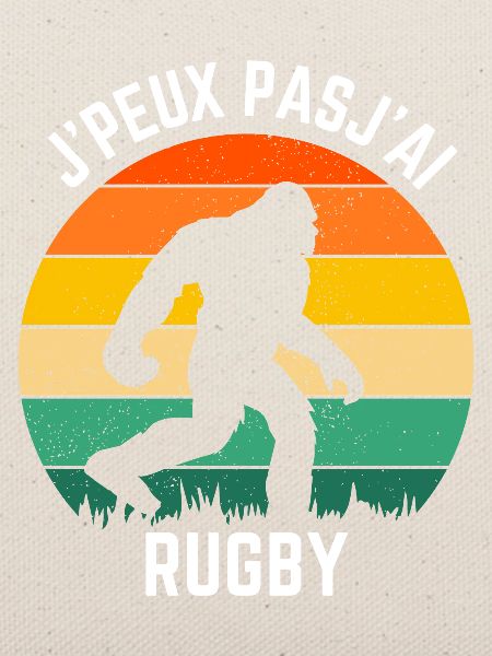 Sasquatch Rugby Retro Sun