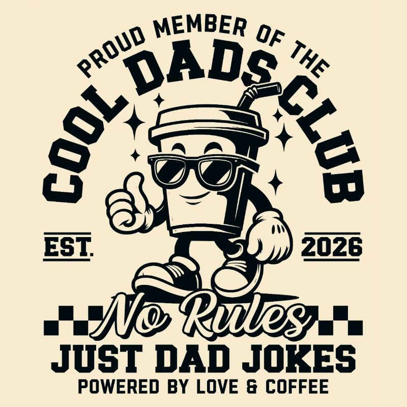 Papa 2026 Geschenk - Cool Dads Club 