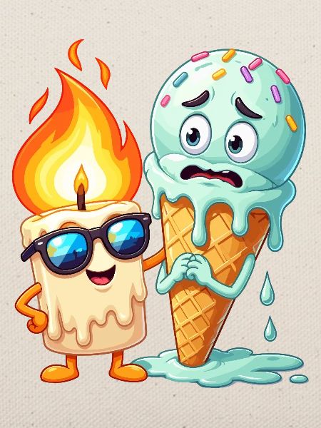 Flammenfreund Eiscreme Duo