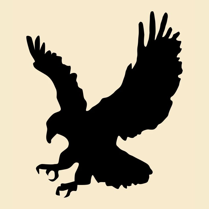 Swooping Hunting Eagle