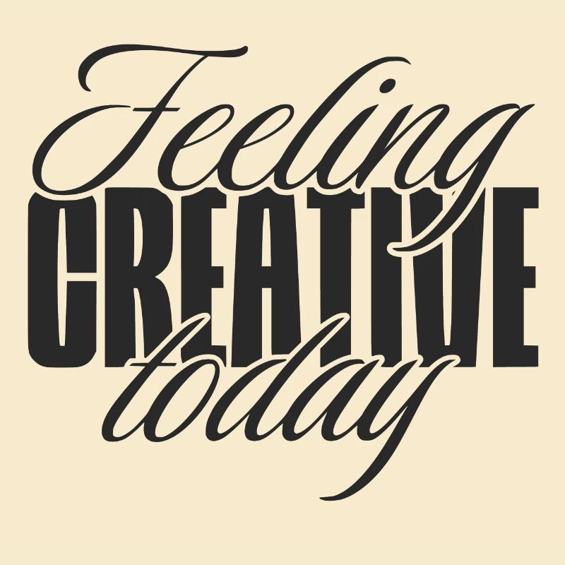 Feeling creative today