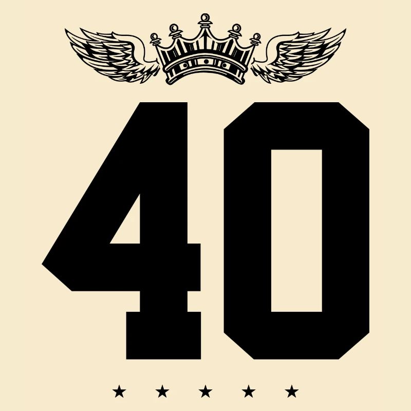 40 Couronne de numéros