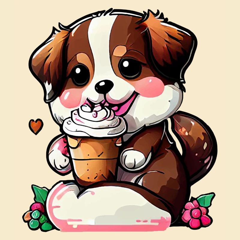 Glück mit Hund