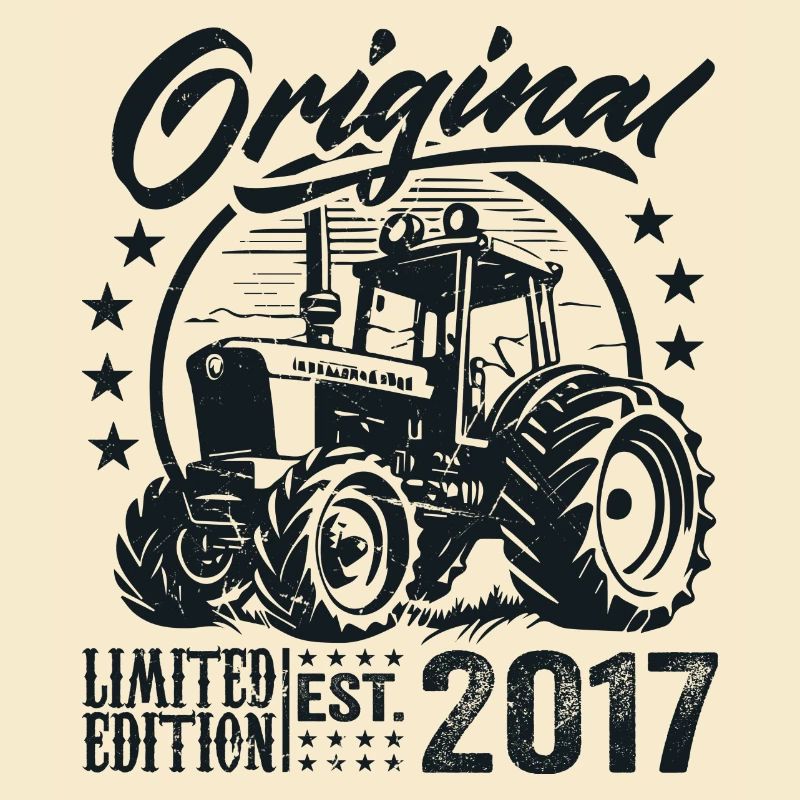 Original 2017 Anniversary 2017 Farmer Tractor